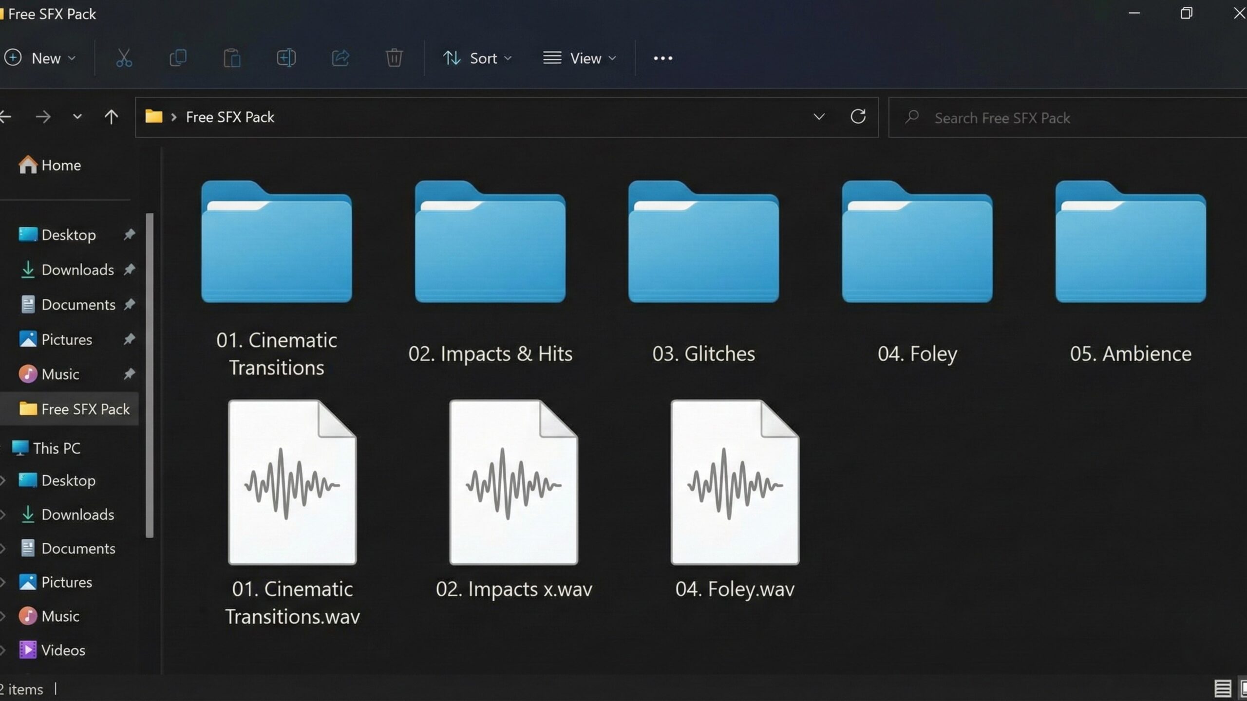 "Free Cinematic Sound Effects Pack Download for Video Editing"